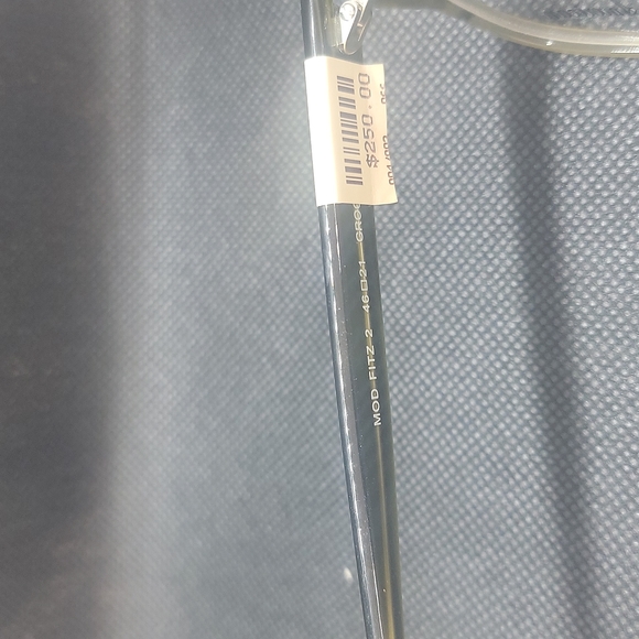 Anglo American Optical Eyeglasses Mod Fitz 2 46-21 GROO. Frame England - Picture 3 of 4